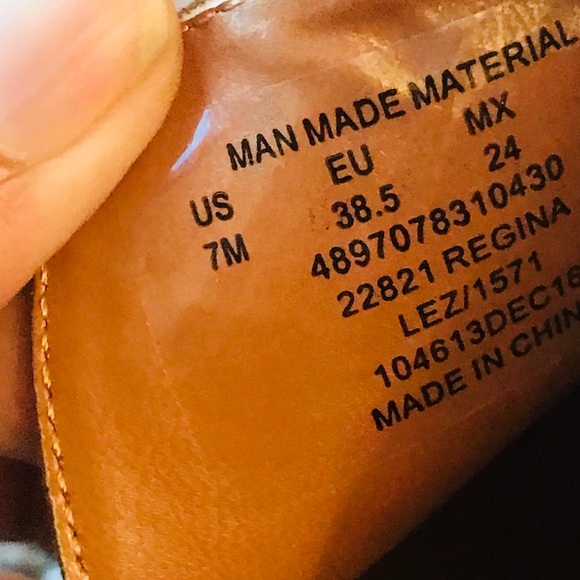 Metaphor Women's Regina Open Toe Shoe - Brown 7M - Picture 8 of 8